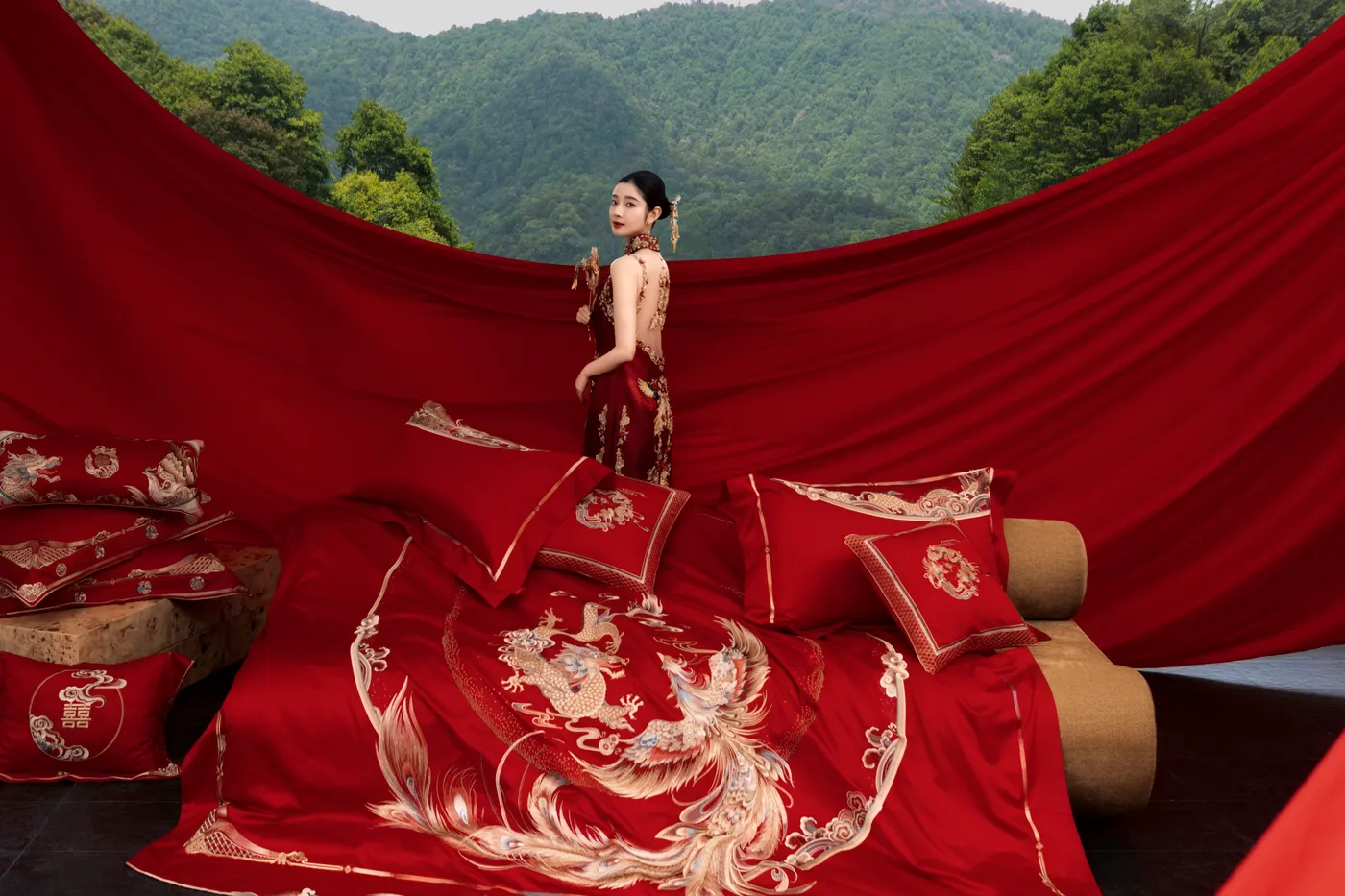 Nantong home textile bedding set